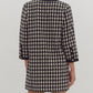 Entro - TWEED DRESS WITH SELF TIE