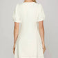 She + Sky - With Bow Mini Dress