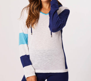 French Kyss - V-neck Long Sleeve Hoodie