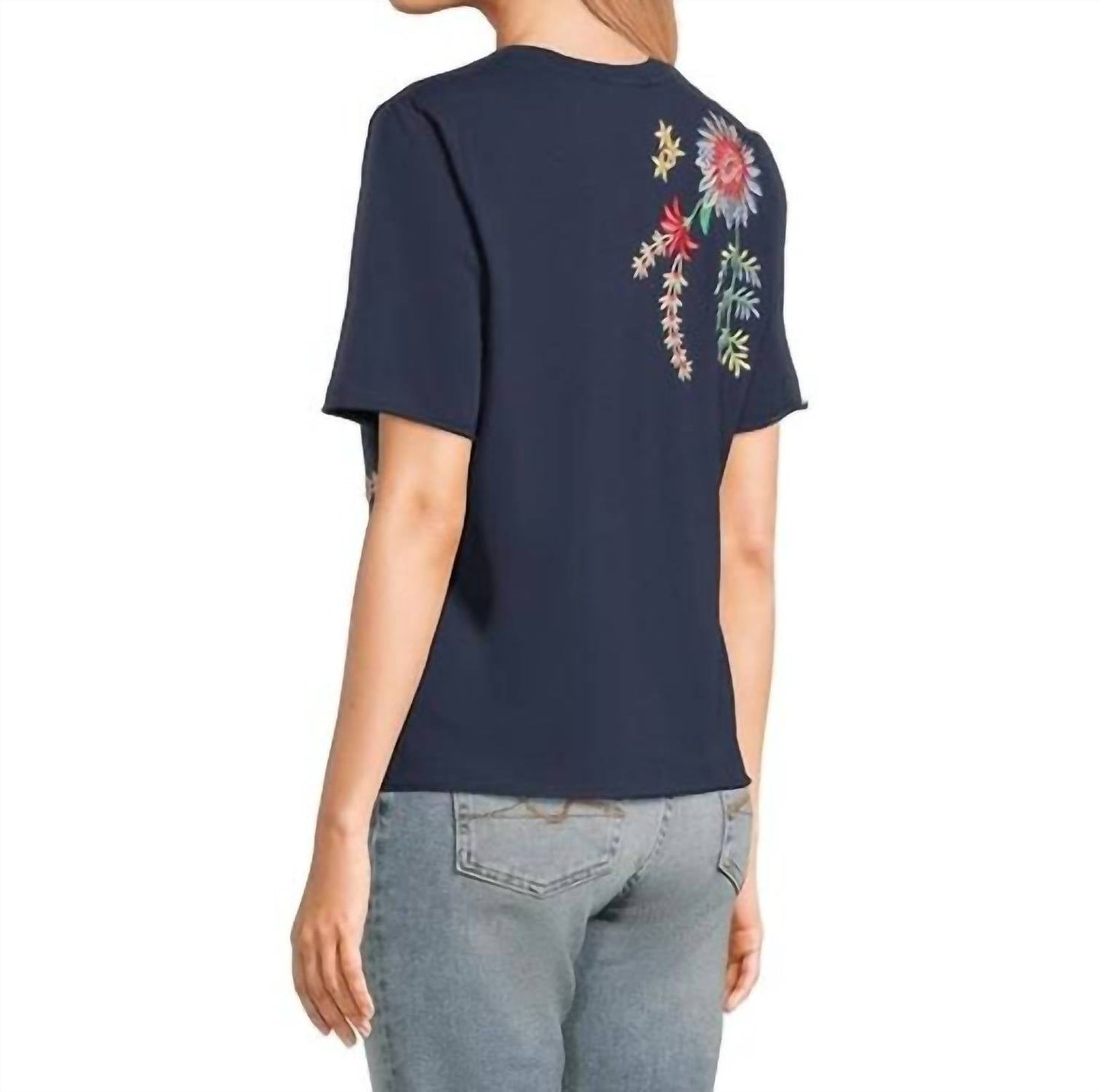 Johnny Was - RAW SEAM TEE ISHANI