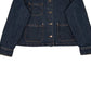 8Apart - Junior Women's Catherine Contrast Collar Denim Jacket