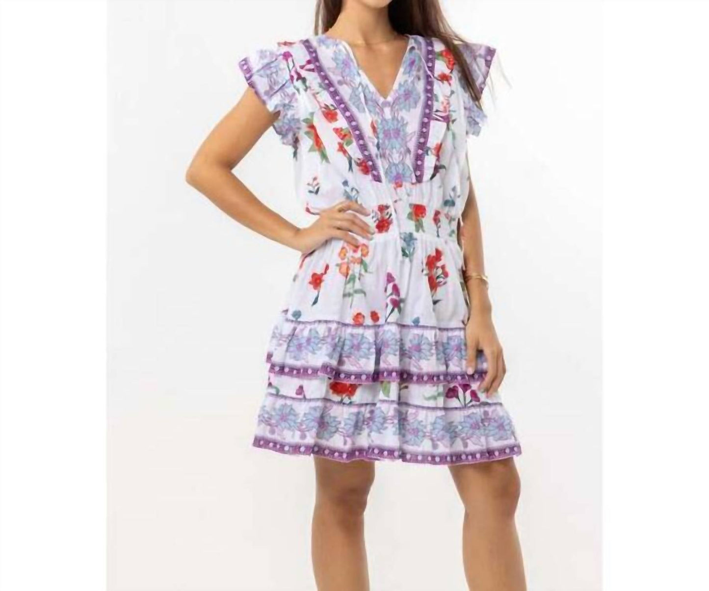 Bindu - Sky Dress Mini Dress