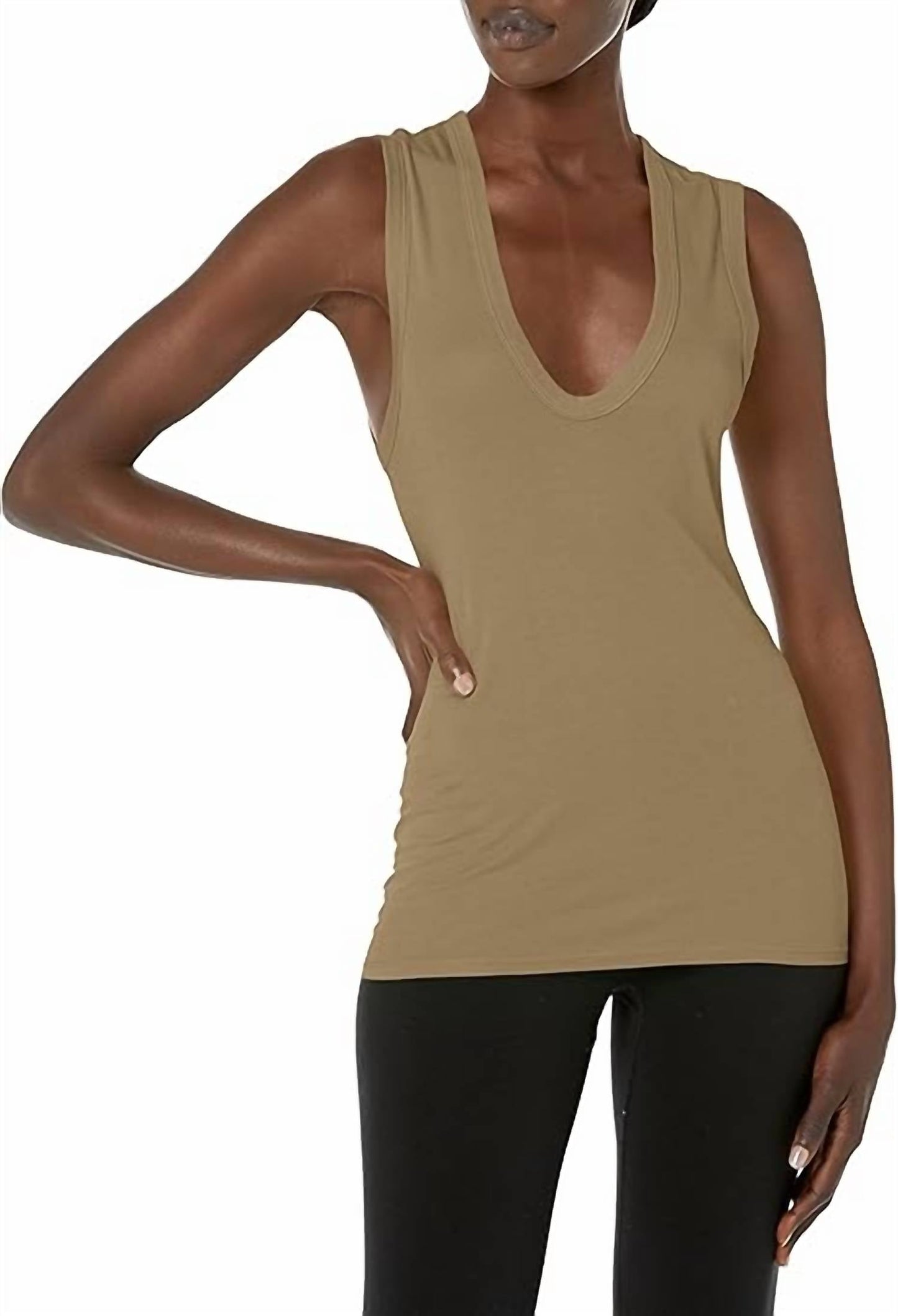 Enza Costa - SUPIMA COTTON ESSENTIAL SLEEVELESS U
