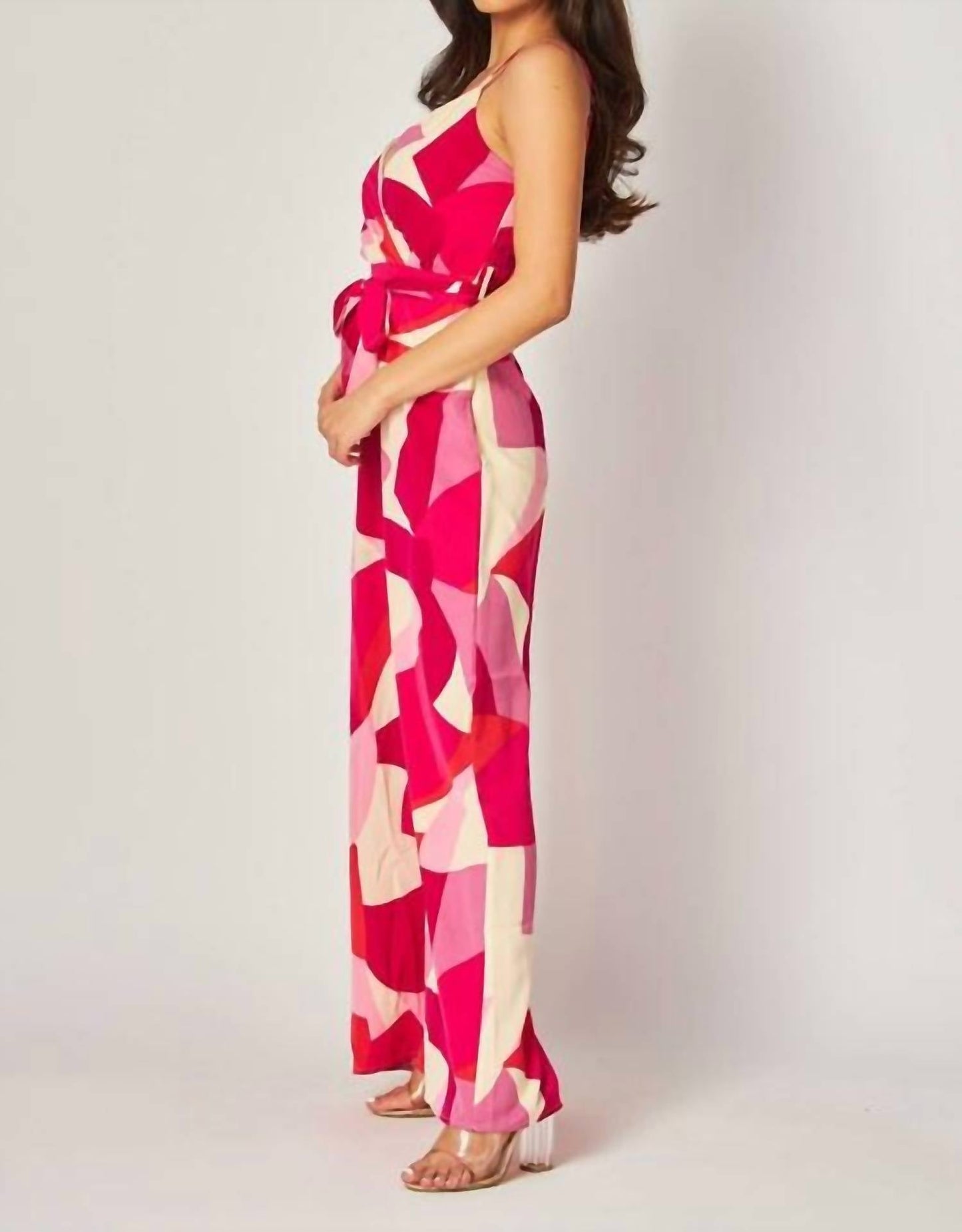 Big Hit Fashion - Women's Peony Days Jumpsuit