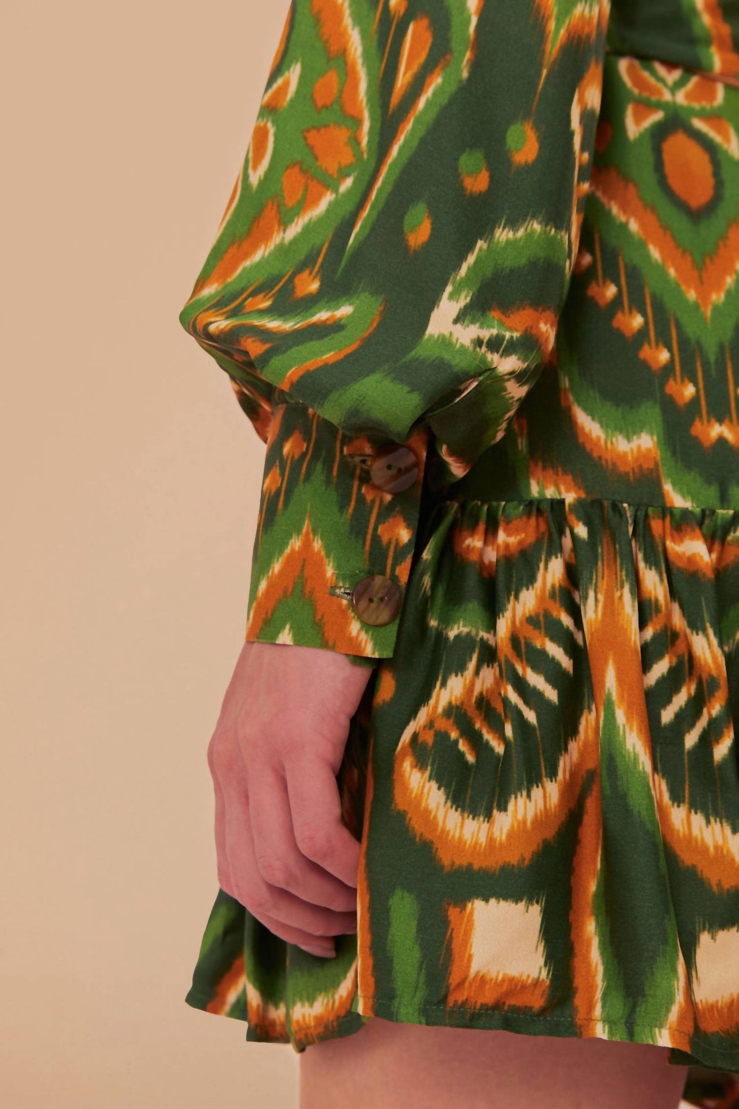 Farm Rio - Pineapple Ikat Mini Dress
