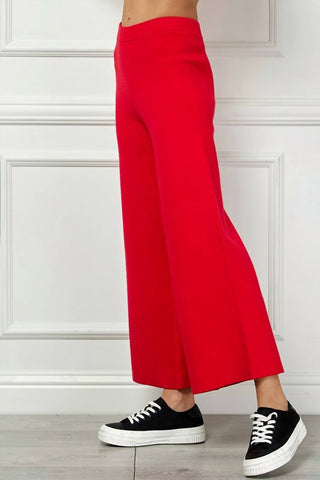 Amongst Others - Match Made Cropped Wide Sweater Pant