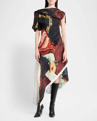 Alexander Mcqueen - Velazquez Print Dress