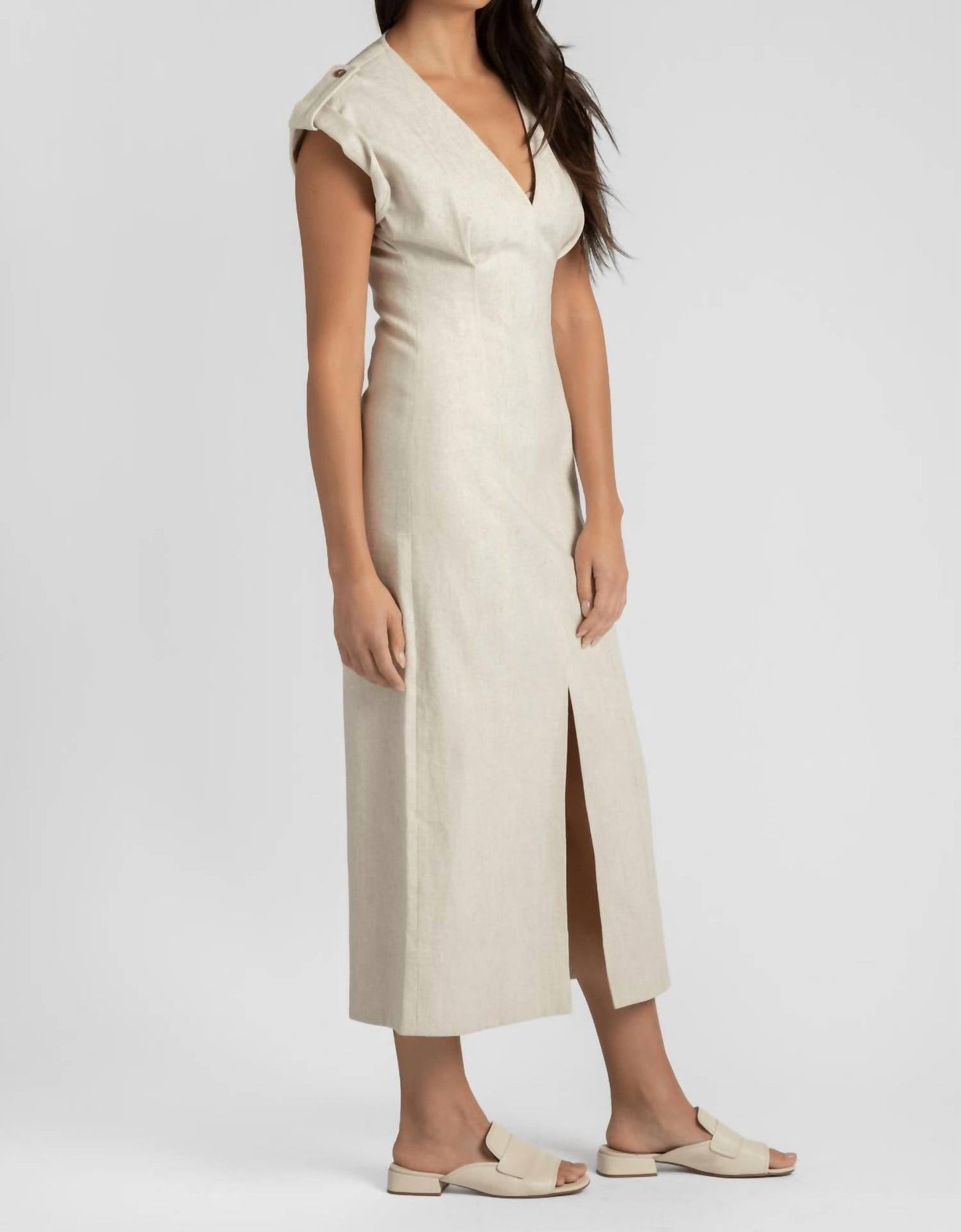 Apiece Apart - Women's Flax Shift Maxi Dress