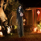 4.3' Animated Grim Reaper Guitarist with Motion and Sound Activation