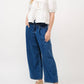Aaron & Amber - Tie Front Peplum Blouse