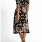Johnny Was - WOMEN'S JANIE FAVORITE SHORT SLEEVE SEAMED MOCK NECK DRESS PLUS
