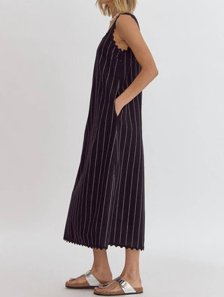 Entro - Ric Rac Striped Dress