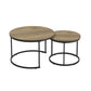 Round Nesting Coffee Table (Set of 2)