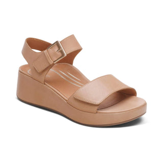 Aetrex - Women's Ariel Adjustable Quarter Strap Wedge