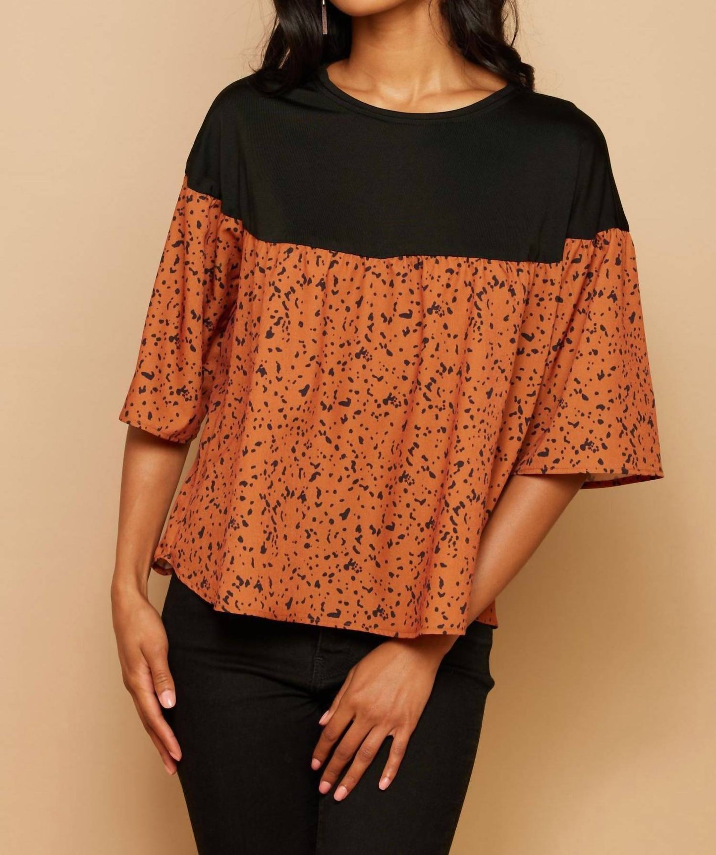 Eva Franco - Celeste Top - Jungle Dot