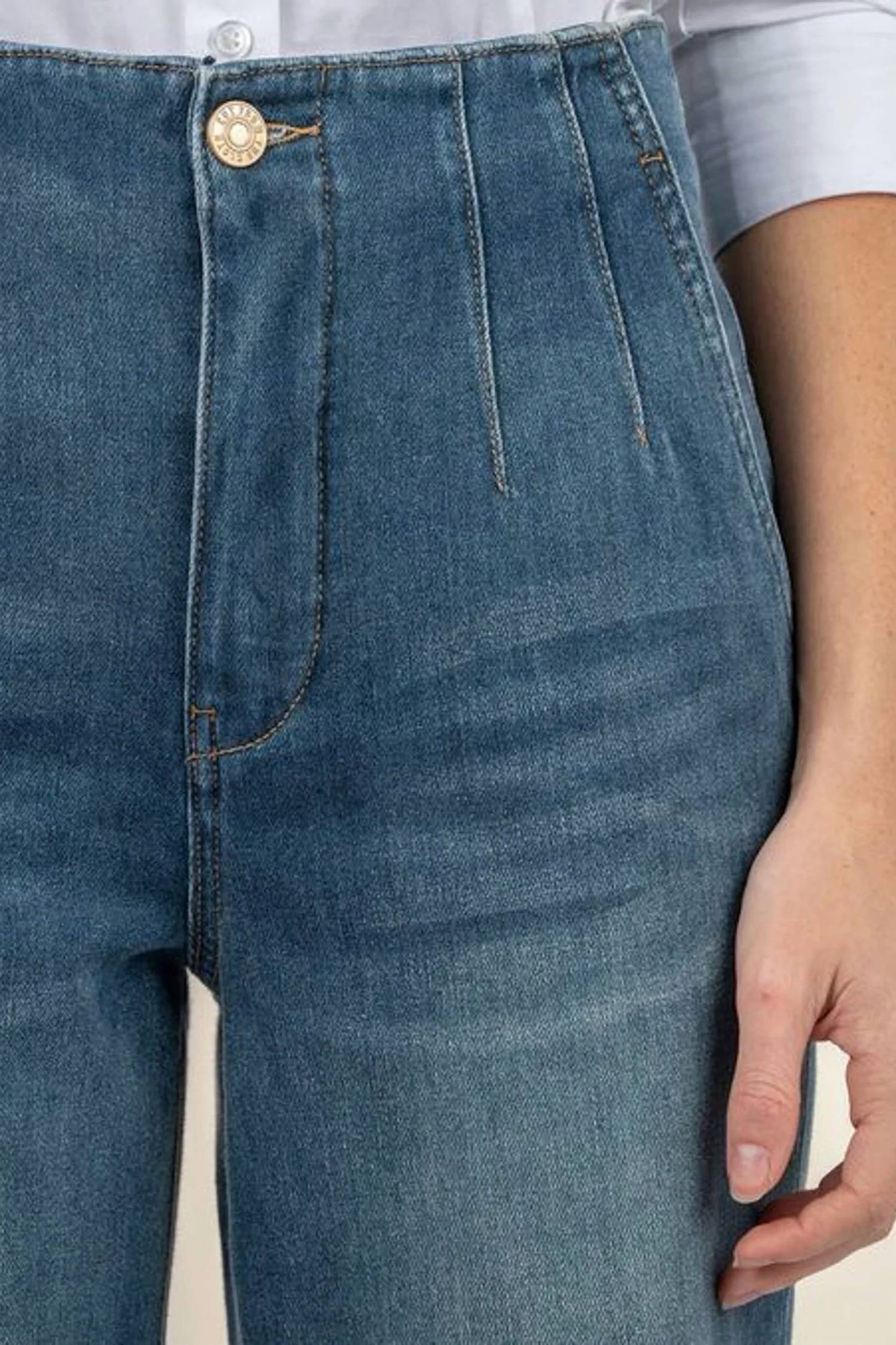 Kut From The Kloth - Fay High Rise Ankle Straight Leg