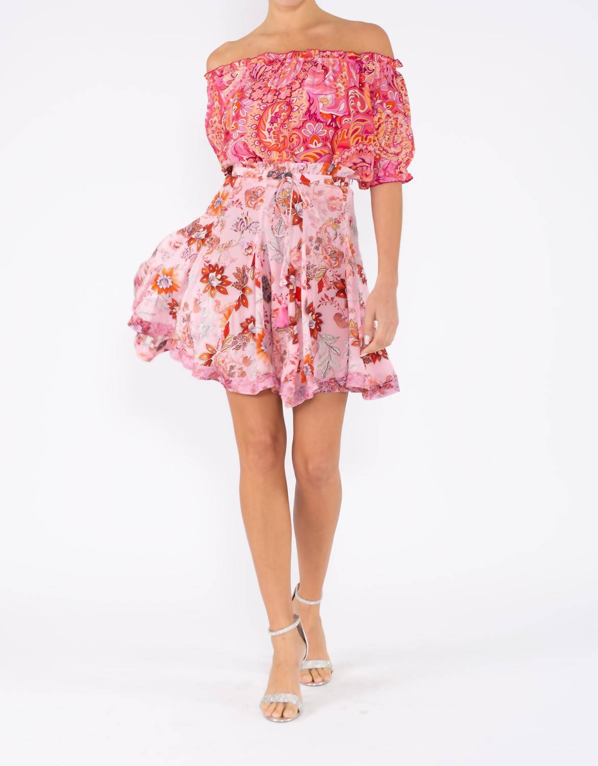 Taj By Sabrina Crippa - EGRET SKIRT