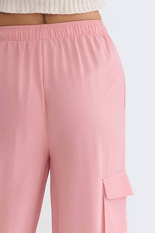 Entro - High Waisted Cargo Pants