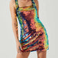 Astr - Sima Sequin Mini Dress