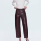 Pistola - Jett High Rise Bowed Straight Pants
