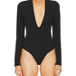Agolde - ZENA DEEP V BODYSUIT