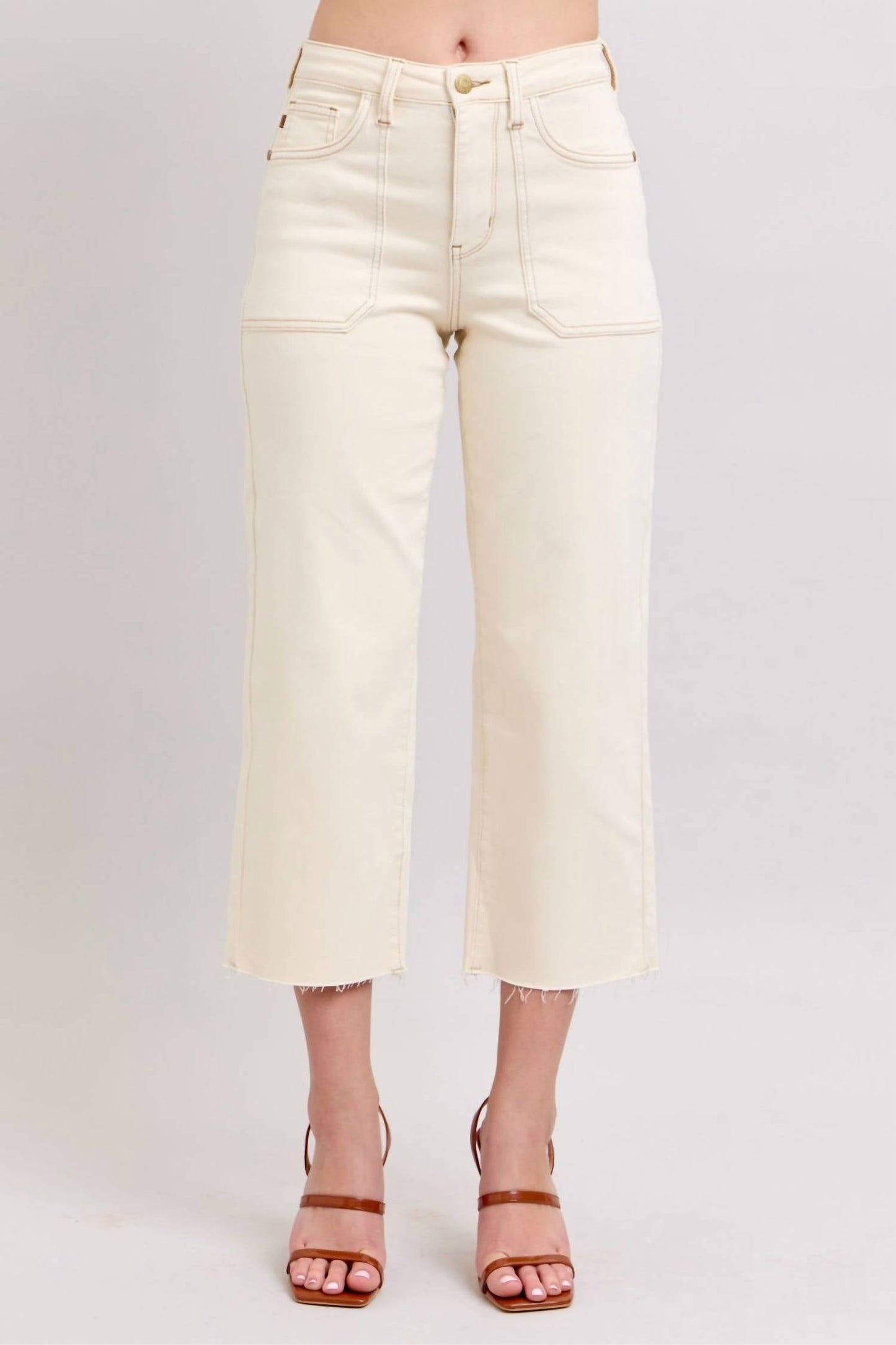 Judy Blue - High Rise Cropped Jean