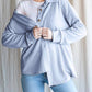 7Th Ray - Cable Knit Button Down Top