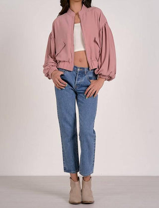 Elan - Mauve Balloon Jacket