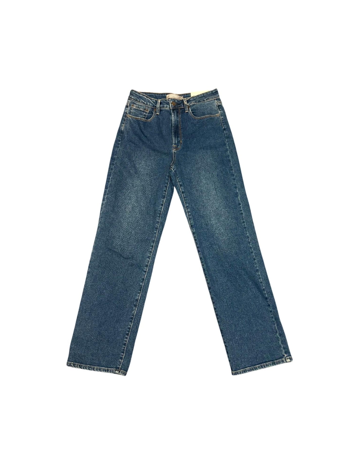 Just Usa - Women Super High Rise Relaxed Straight Jean