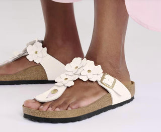 Birkenstock - Women's Gizeh Flower Sandals