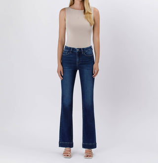 Flying Monkey - High Rise Trouser Hem Bootcut Jeans