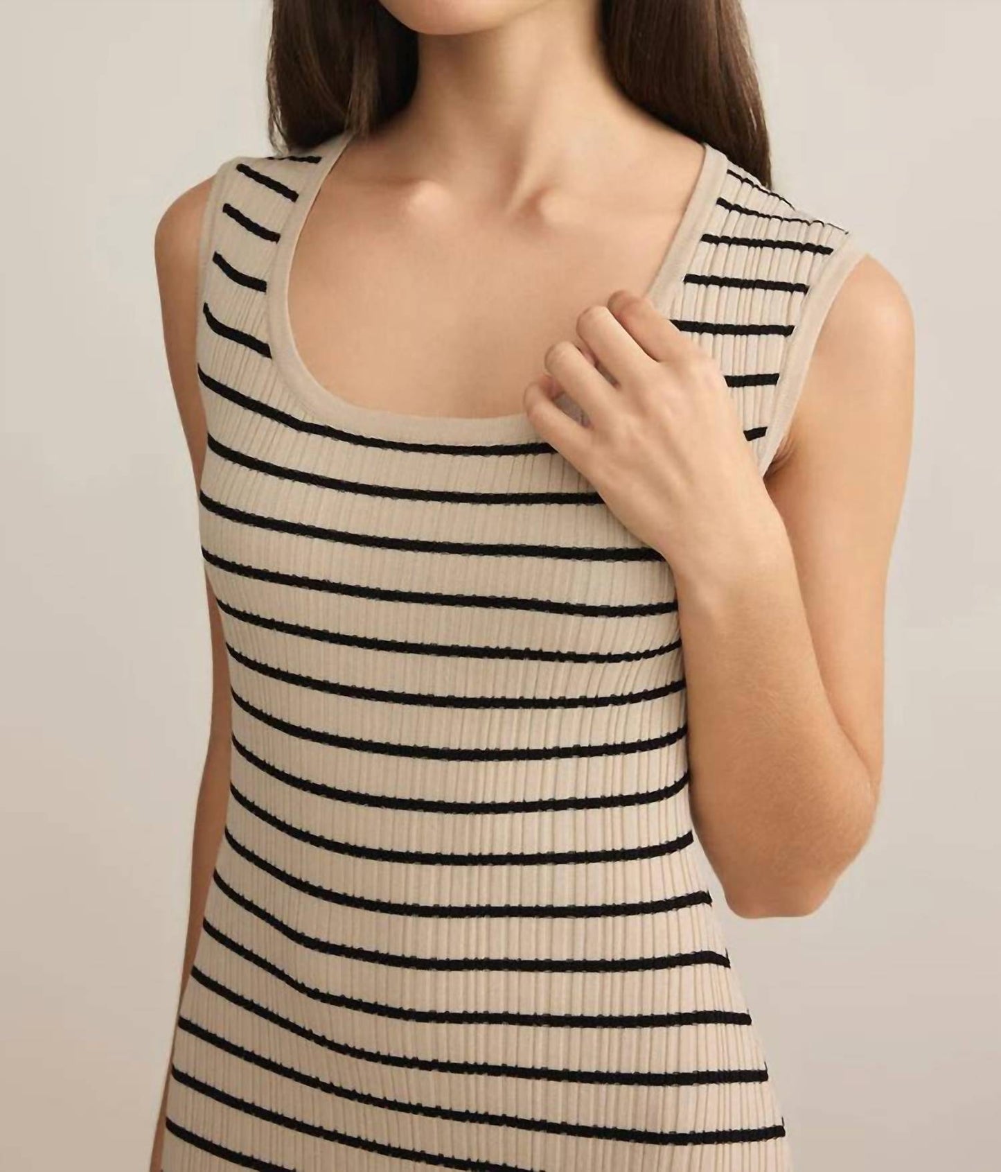 Z Supply - Giselle Stripe Rib Maxi Dress