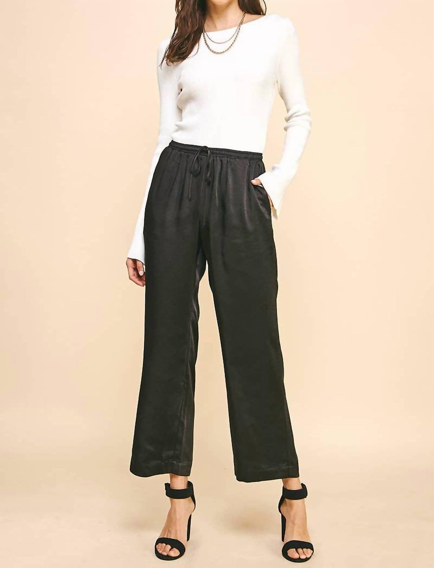 Pinch - Go To Glam Straight Leg Pants
