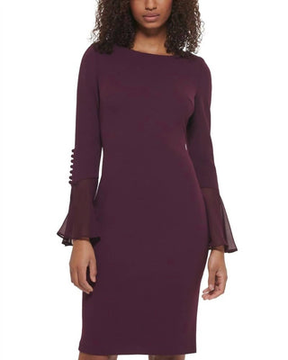 Calvin Klein - Bell Sleeve Dress