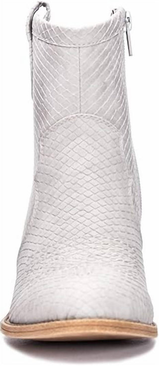 Chinese Laundry - Unite Snake Ankle Bootie