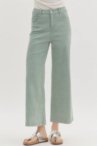 Entro - Her Way Denim Crop Jeans