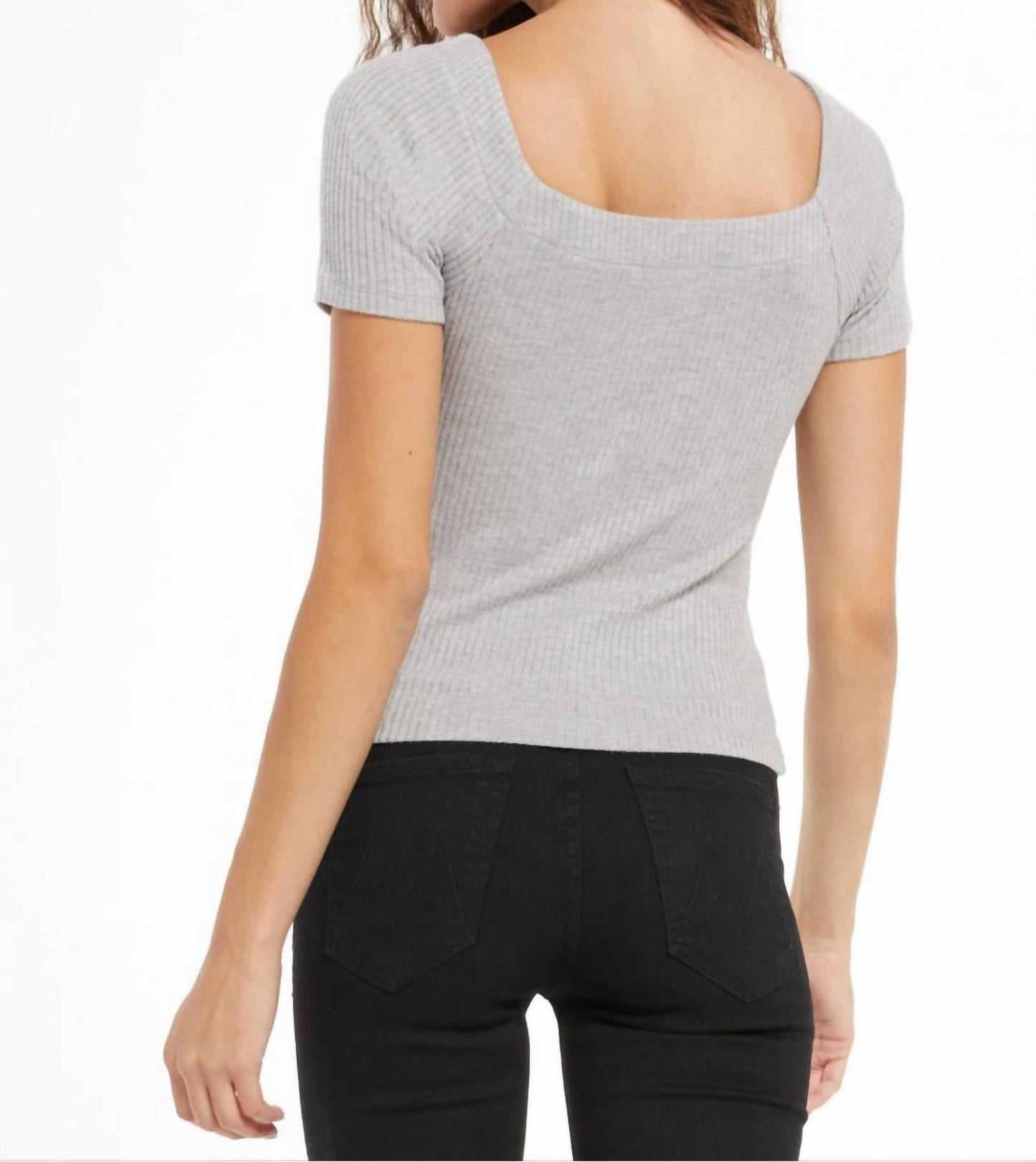Z Supply - Lyla Rib Short Sleeve Top