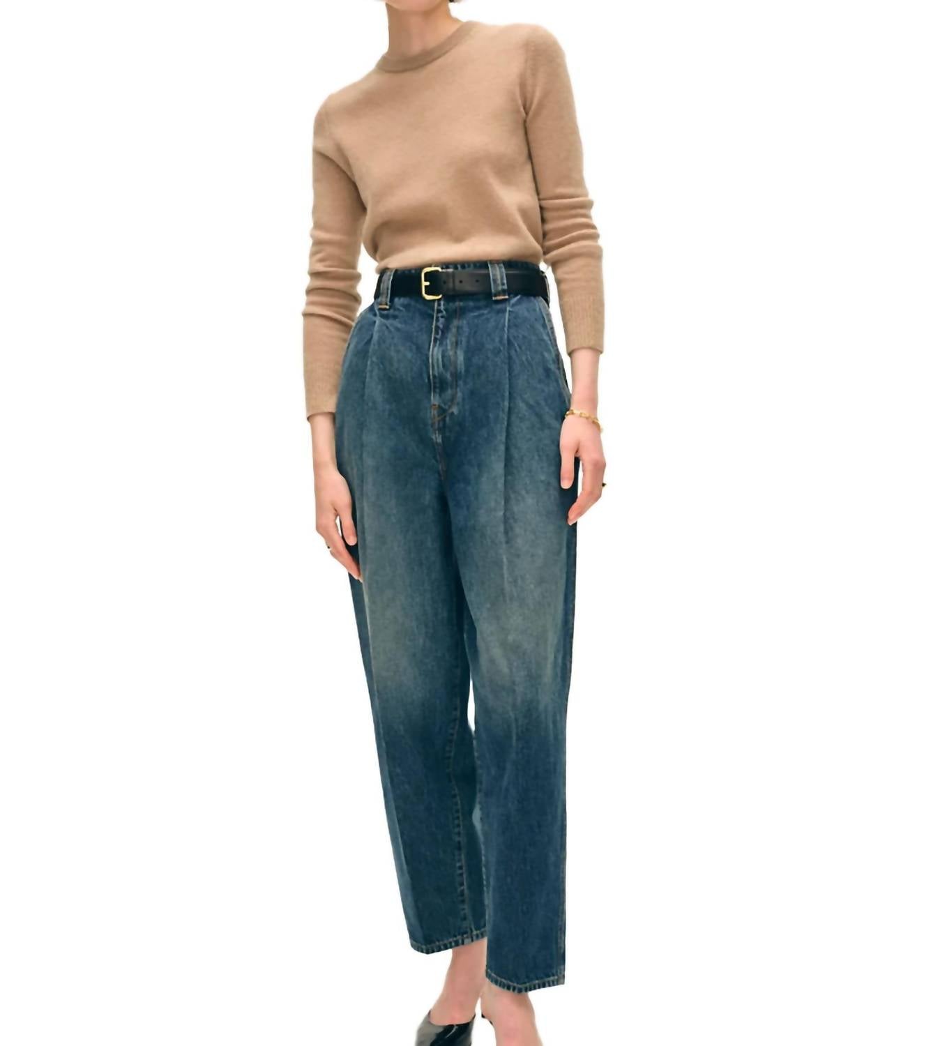 White + Warren - Cashmere Shrunken Crewneck Sweater