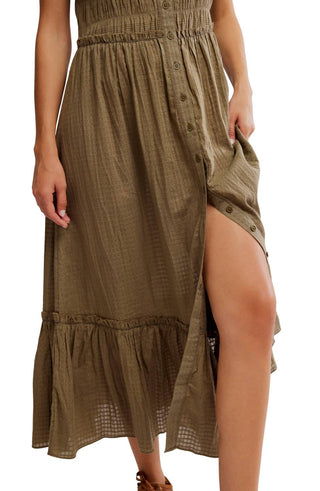 Free People - Desert Dazed Sleeveless Cotton Midi Dress