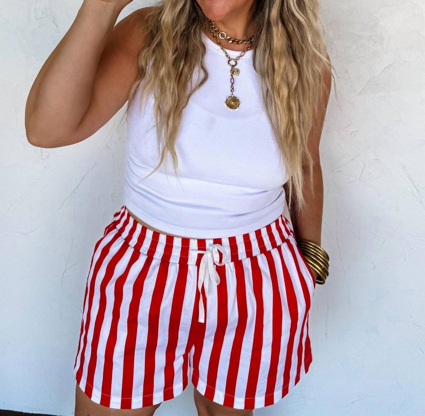 Blakeley - American Cutie Striped Shorts