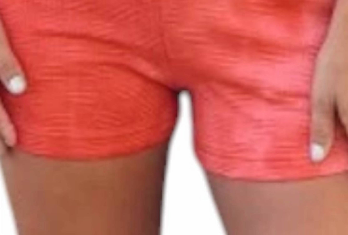 Very J - Quilted Washed Comfy Knit Shorts