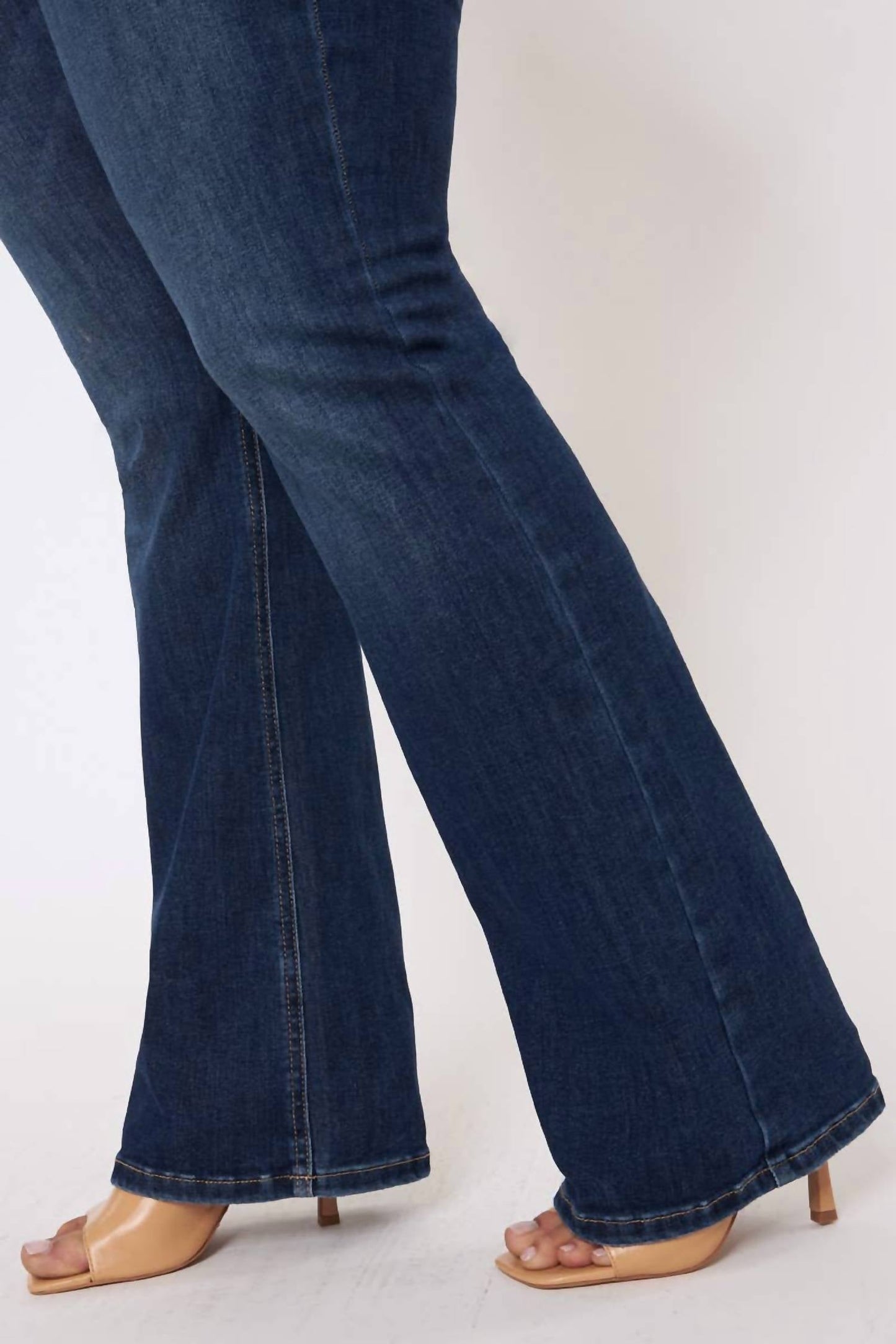 Kancan - High Rise Bootcut Jeans - Plus