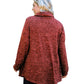 On The Plus Side - Plus Size Brushed Hacci Cowl Long Sleeve Tunic Top