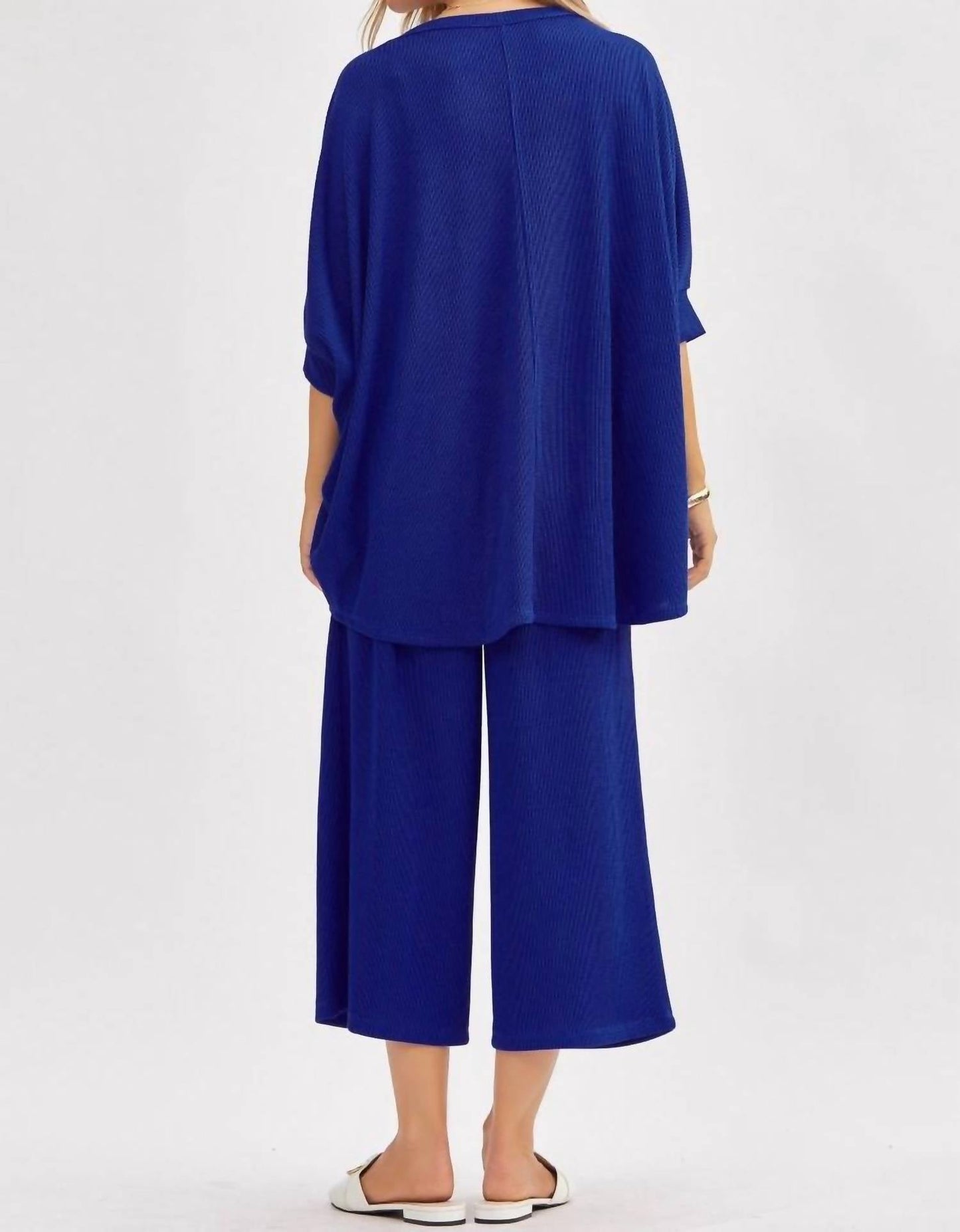 Dear Scarlett - Bali Wide Leg Capri Travel Set