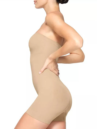 Skims - seamless sculpt strapless shortie bodysuit