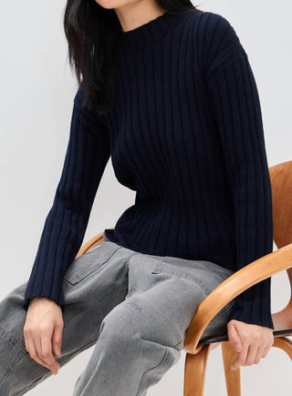 Enza Costa - Chunky Cotton Fisherman Sweater