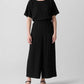 Eileen Fisher - WIDE LEG SHORT SLEEVE JUMPSUIT