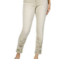 Frank Lyman - Rhinestone Embellished Hem Jeans