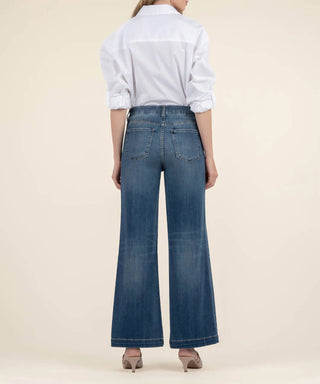 Kut From The Kloth - Meg High Rise Wide Leg Jeans With Patch Pockets