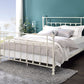 Comet White Finish Full Bed